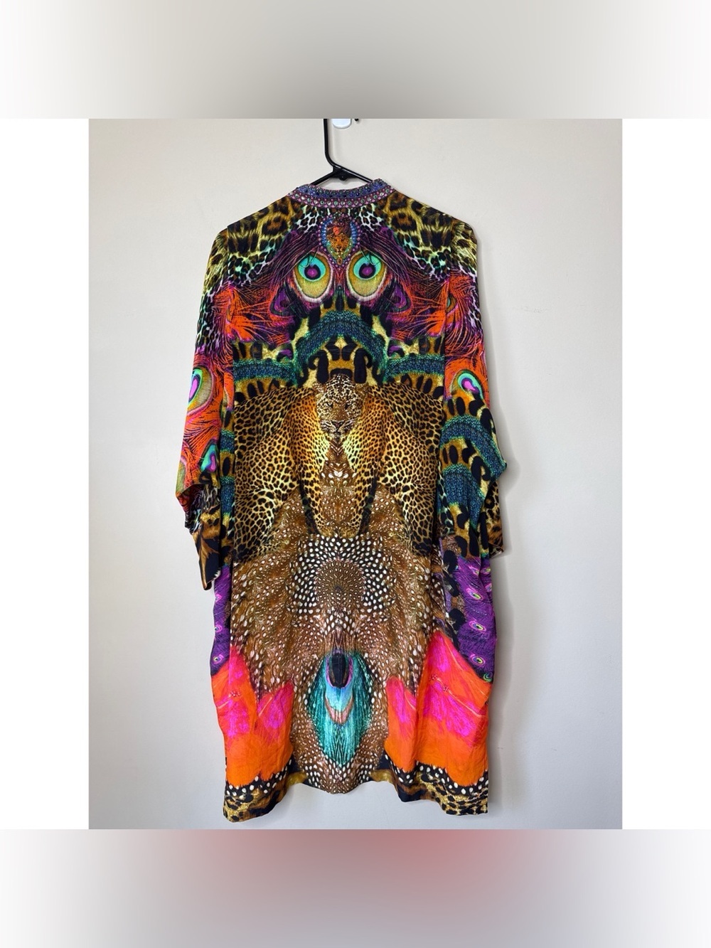 Camilla Xanadu Button Front Silk Dress Size Small - Picture 2 of 8